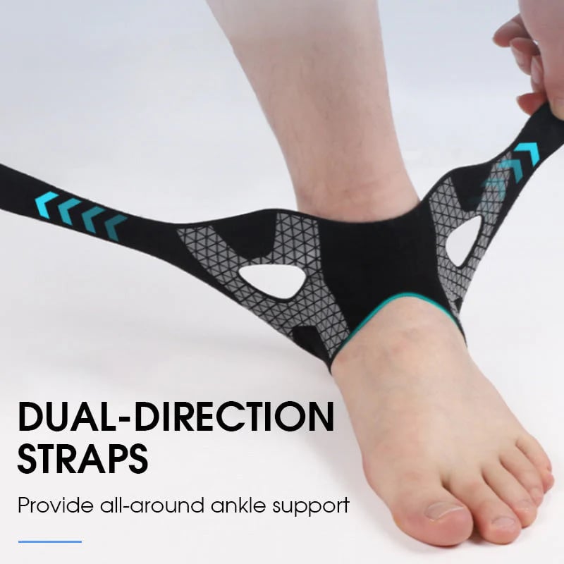 🏃Adjustable Elastic Ankle Brace 🦶 Comfortable Support for Sports, Walking & Daily Use