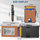 Aluminum RFID Wallet – AirTag Ready & Pop-Up Card Access