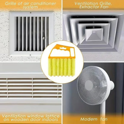 Clean Blinds Instantly! 7-Finger Blind Cleaning Brush