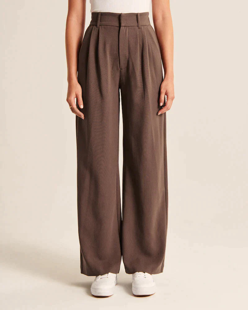 The Effortless Tailored Wide Leg Pants