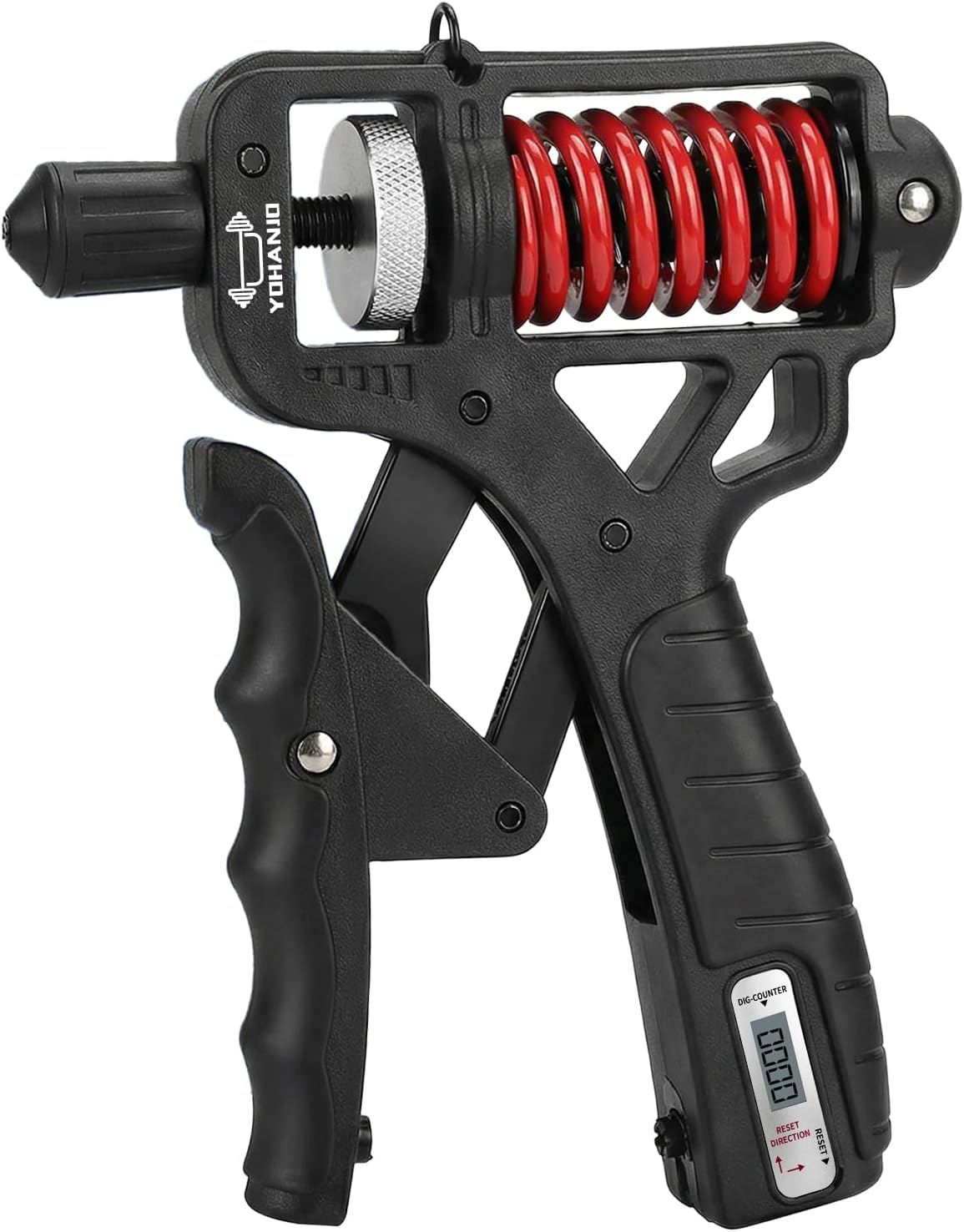 Grip Stronger Instantly! No-Slip 165KG Adjustable Hand Trainer