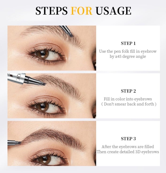 🔥3D Waterproof Eyebrow Pencil