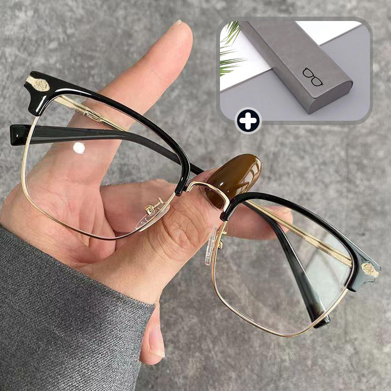 Titanium Blue Light Reading Glasses – Ultra-Light & Crystal-Clear