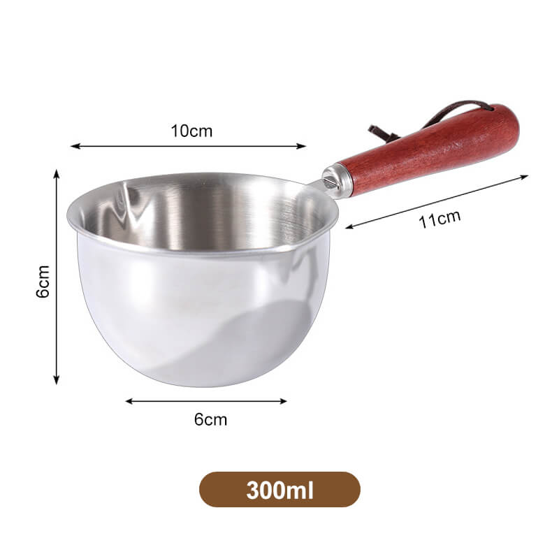 Melt Butter Instantly! 304 Stainless Steel Mini Sauce Pan
