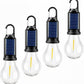 Light Up Camping Instantly! USB-C Rechargeable Vintage Hanging Lantern
