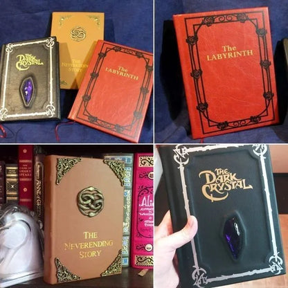 Labyrinth, The Dark Crystal, & The Neverending Story - Special Collector's Edition Leatherbound Book Set