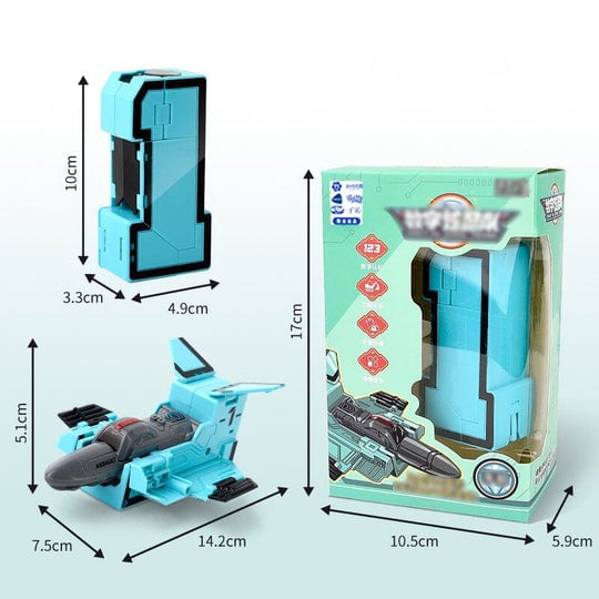 🔥2023 Hot Sale🔥Toy Deformation Number Transform Robot