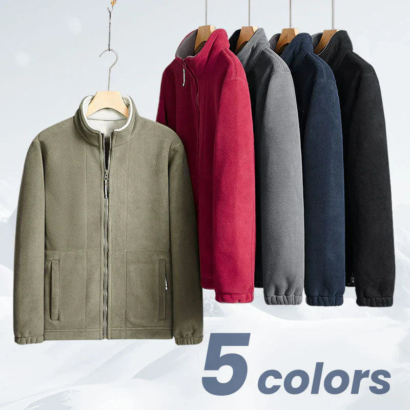 🎅Suitable for both men and women🎁50K+ SOLD!⏰Unisex Double-Layer Coral Fleece Jacket🔥