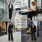 High-Waist Wide-Leg Pants – Breathable & Elegant Drape