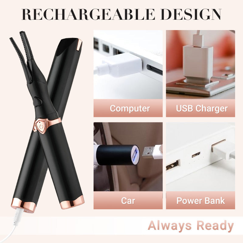 🔥 LIMITED-TIME 50% OFF! 💫 Heated Eyelash Curler – Long Lasting, Natural Lift, Gentle Use ✨