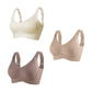 💕 Buy More Save More 💕 Subtle Striped Seamless Bra with W-Support – Comfort & Style!