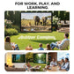 High Definition Projection Screen - 150-inch Diagonal with Matte White Surface for Crystal Clear Home Cinema Experience 🎬🌟