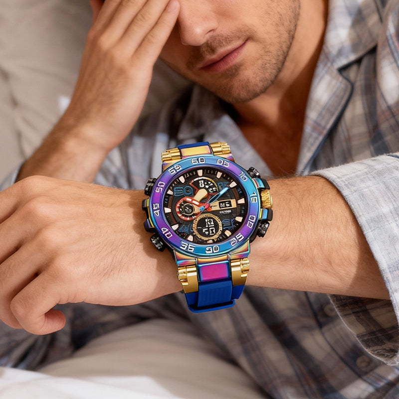 ⏳Time-Limited Special 60% OFF⏰MULTIFUNCTION LED WATCH - Waterproof & Digital Display, 7 Sports Modes with Sleep Monitor, Perfect for Outdoor and Daily Use 🌟🔋