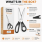 Serrated Sewing Scissors – Sharp, No Fray