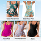 ✨ Women's Tummy Control Tie Knot Swimsuit with Skirt – Full Coverage & Built-in Bra – Summer Essential 🌊