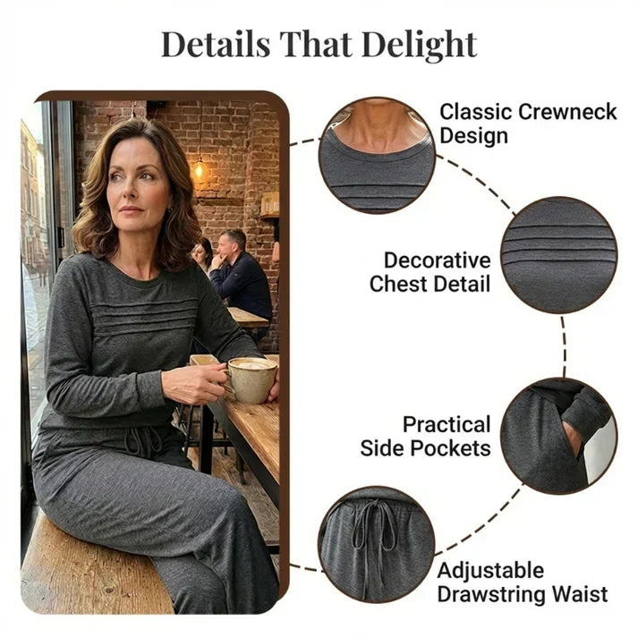 Look Put-Together Instantly! No-Fuss Cozy Lounge Set