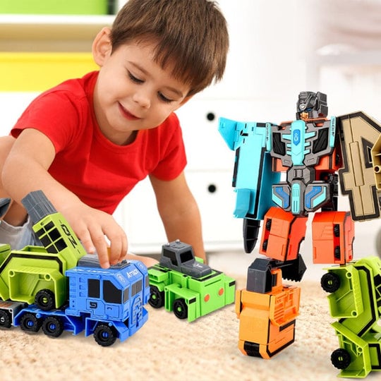 🔥2023 Hot Sale🔥Toy Deformation Number Transform Robot