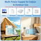 ❄️Portable Ice Misting Fan – Triple Nozzle & RGB Mood Lighting