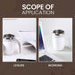 Mix Any Drink Instantly! Self-Stirring Stainless Steel Mug