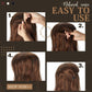 Lift Flat Hair Instantly! Invisible No-Slip Volume Clips