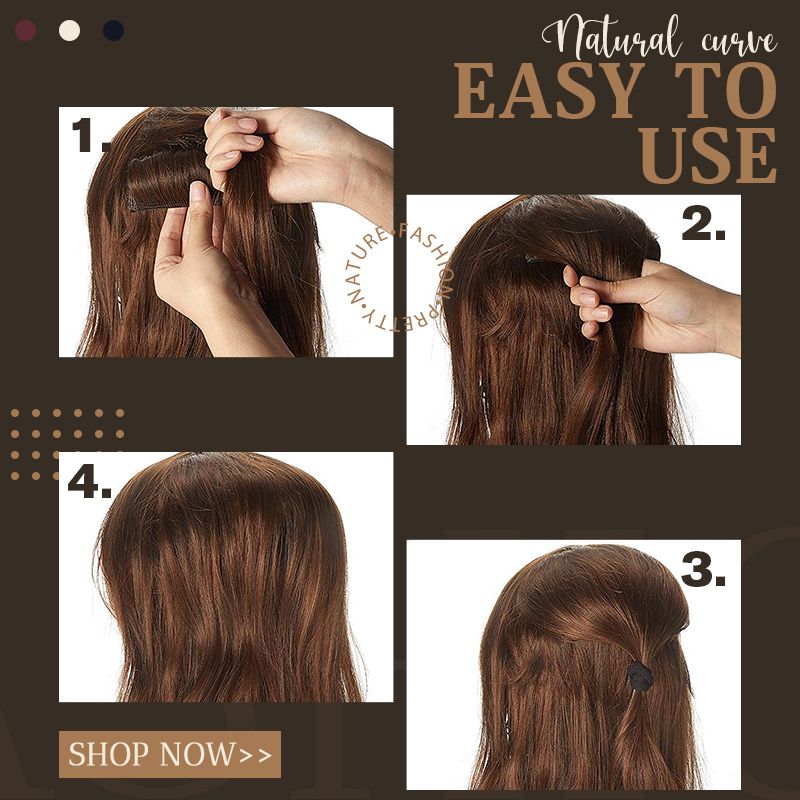 Lift Flat Hair Instantly! Invisible No-Slip Volume Clips