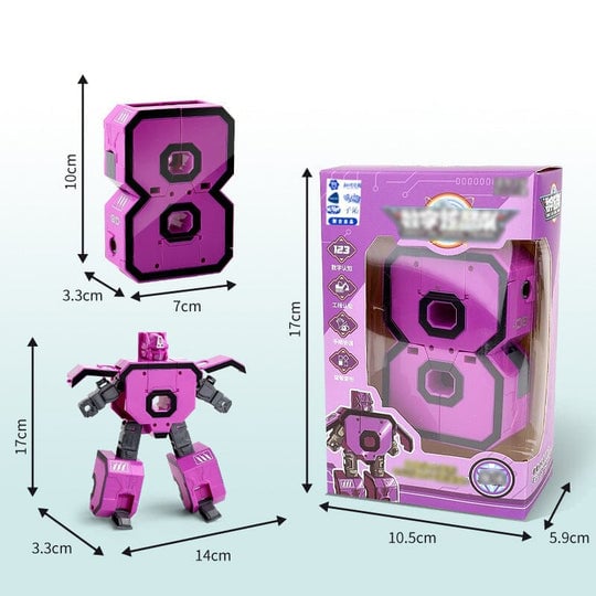 🔥2023 Hot Sale🔥Toy Deformation Number Transform Robot