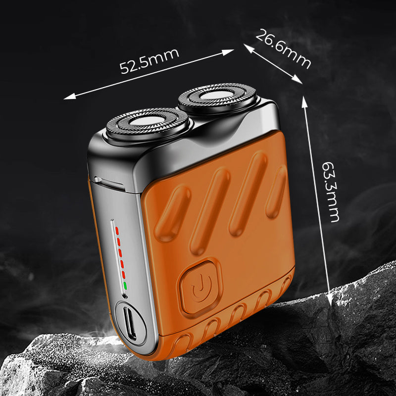 🔥2026 HOT SALE🔥Portable Rotary Dual Ring Electric Shaver