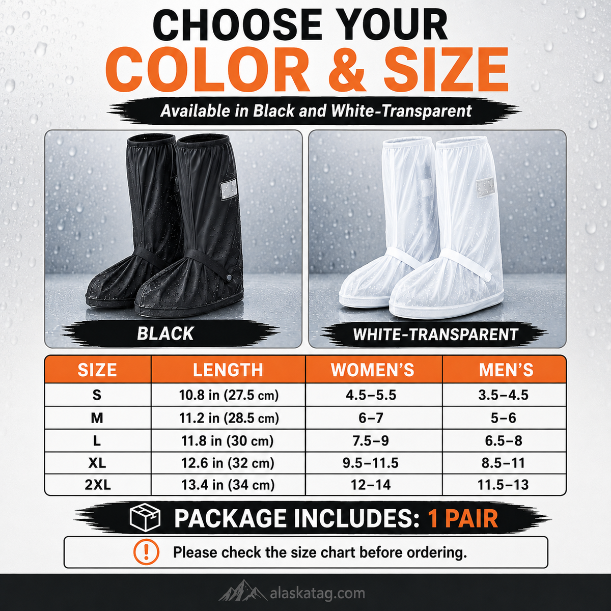 Keep Shoes Dry Instantly! Reusable Waterproof Shoe Covers
