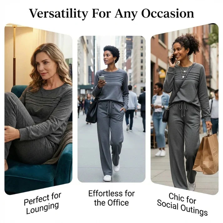 Look Put-Together Instantly! No-Fuss Cozy Lounge Set