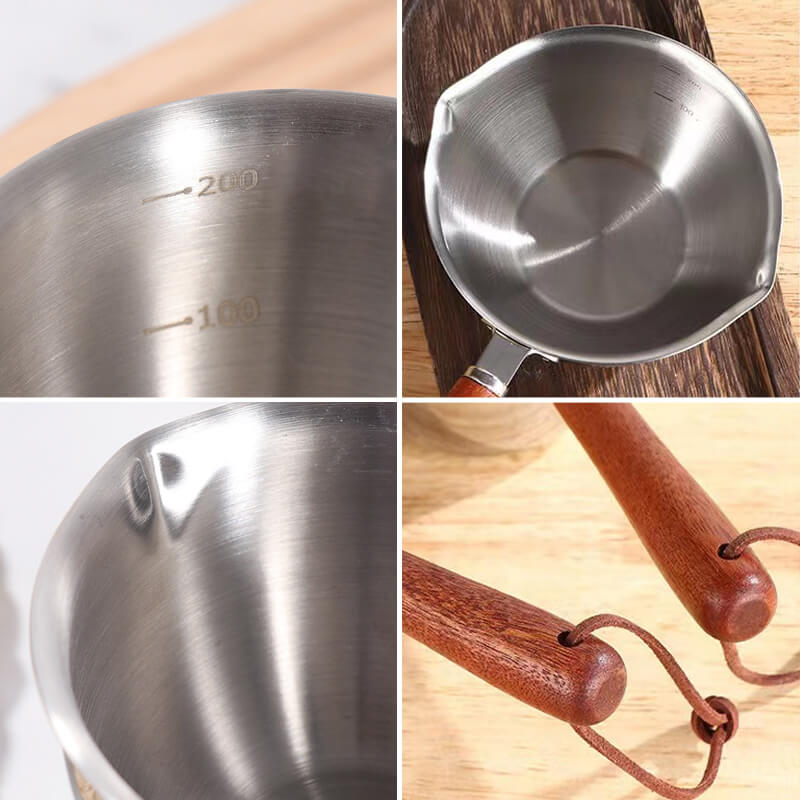 Melt Butter Instantly! 304 Stainless Steel Mini Sauce Pan