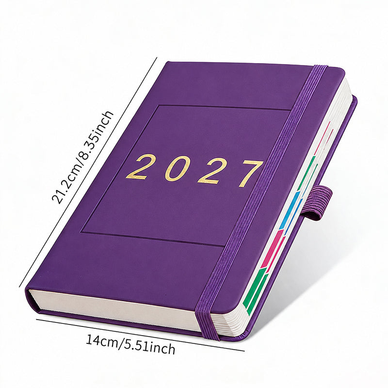 Plan Every Day Instantly! No-Clutter A5 Daily 2027 Planner