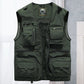 Breathable Mesh Zip Cargo Vest