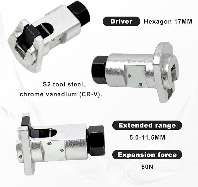Separate Stuck Struts Instantly! 5–11.4mm Carbon Steel Knuckle Spreader