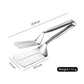 Flip & Serve Instantly! 2-in-1 Stainless Steel Spatula Tongs