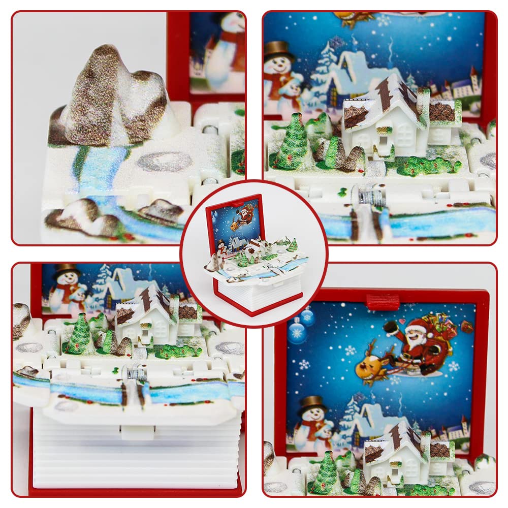 🎅BUY 1 GET 1 FREE🎄Mini 3D Folding Book🔥Best Gift