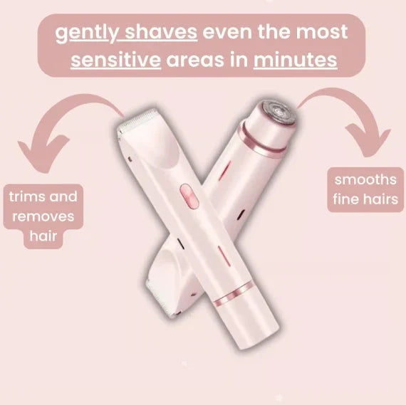 🔥Christmas Limited-Time Offer: 50% OFF!!!🔥2-In-1 Women's Electric Cordless Shaver