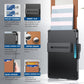 Aluminum RFID Wallet – AirTag Ready & Pop-Up Card Access