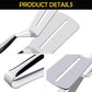 Flip & Serve Instantly! 2-in-1 Stainless Steel Spatula Tongs