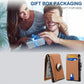 Aluminum RFID Wallet – AirTag Ready & Pop-Up Card Access