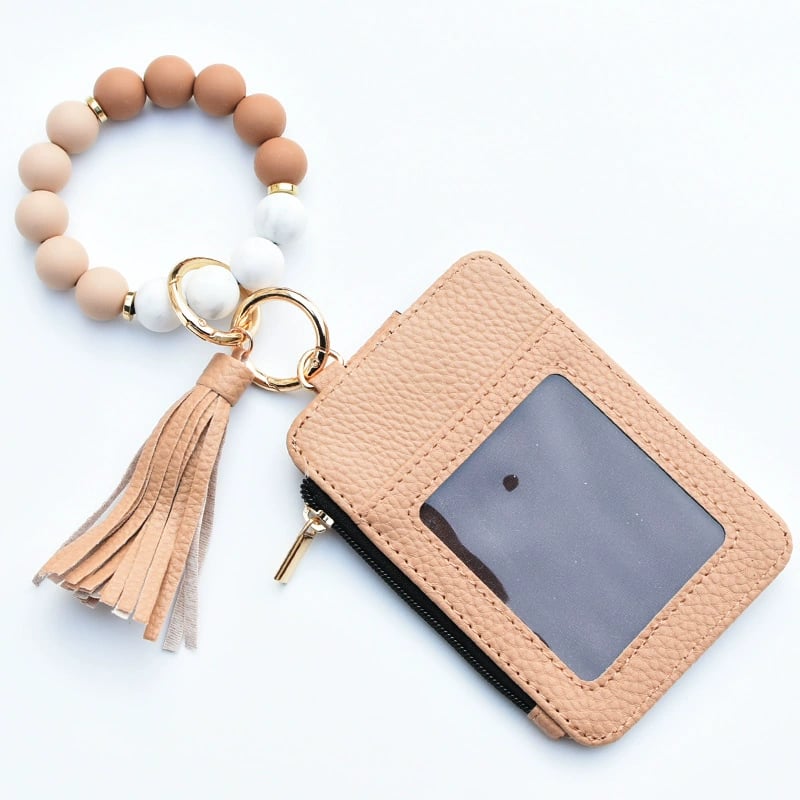 🔑 60% OFF! ✨ BOHO BEADED KEYCHAIN - Colorful Tassel & Ethnic Pattern, Durable Metal Accessory for Keys and Bags, Perfect Gift for Friends and Family 🎁🌟