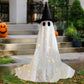 Glow Up Halloween Instantly! No-Cord 5ft LED Ghost Decoration