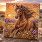 Highland Cow Pearl Art Kit – Sparkling 3D DIY Decor Set