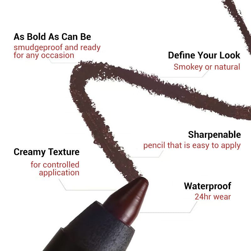 🎁Last Day Buy 1 Get 1 Free🌟24 HR Waterproof Eyeliner Duo Sharpenable Eye Pencil