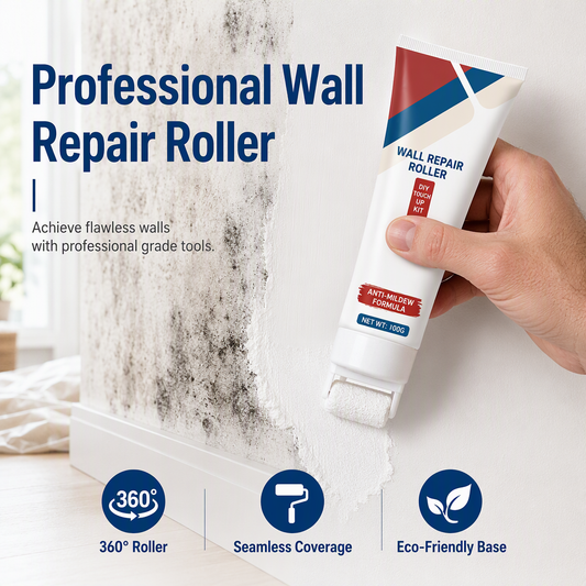Repair Any Wall Instantly! No-Mess Roller Paste