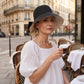 Limited stock ⏰️ Women's Bowknot Wide Brim Sun Protective Hat