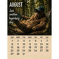 2027 Bigfoot Wall Calendar – Funny & Unique Gift Design