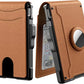 Aluminum RFID Wallet – AirTag Ready & Pop-Up Card Access