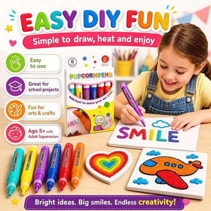 💥LAST DAY 50% OFF!🎁🔮Magic Pen – DIY Bubble Popcorn Drawing Pens