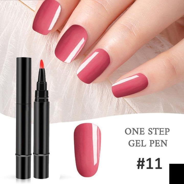 3-in-1 Gel Nail Pen – One Step, No Base or Top Coat Needed