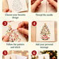Stitch Christmas Cards Instantly! Beginner DIY Embroidery Kit